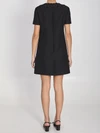short dress with embroidery