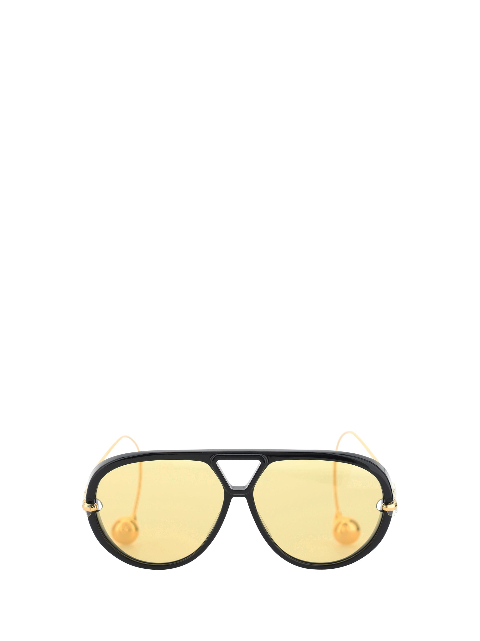 BOTTEGA VENETA OS drop aviator sunglasses