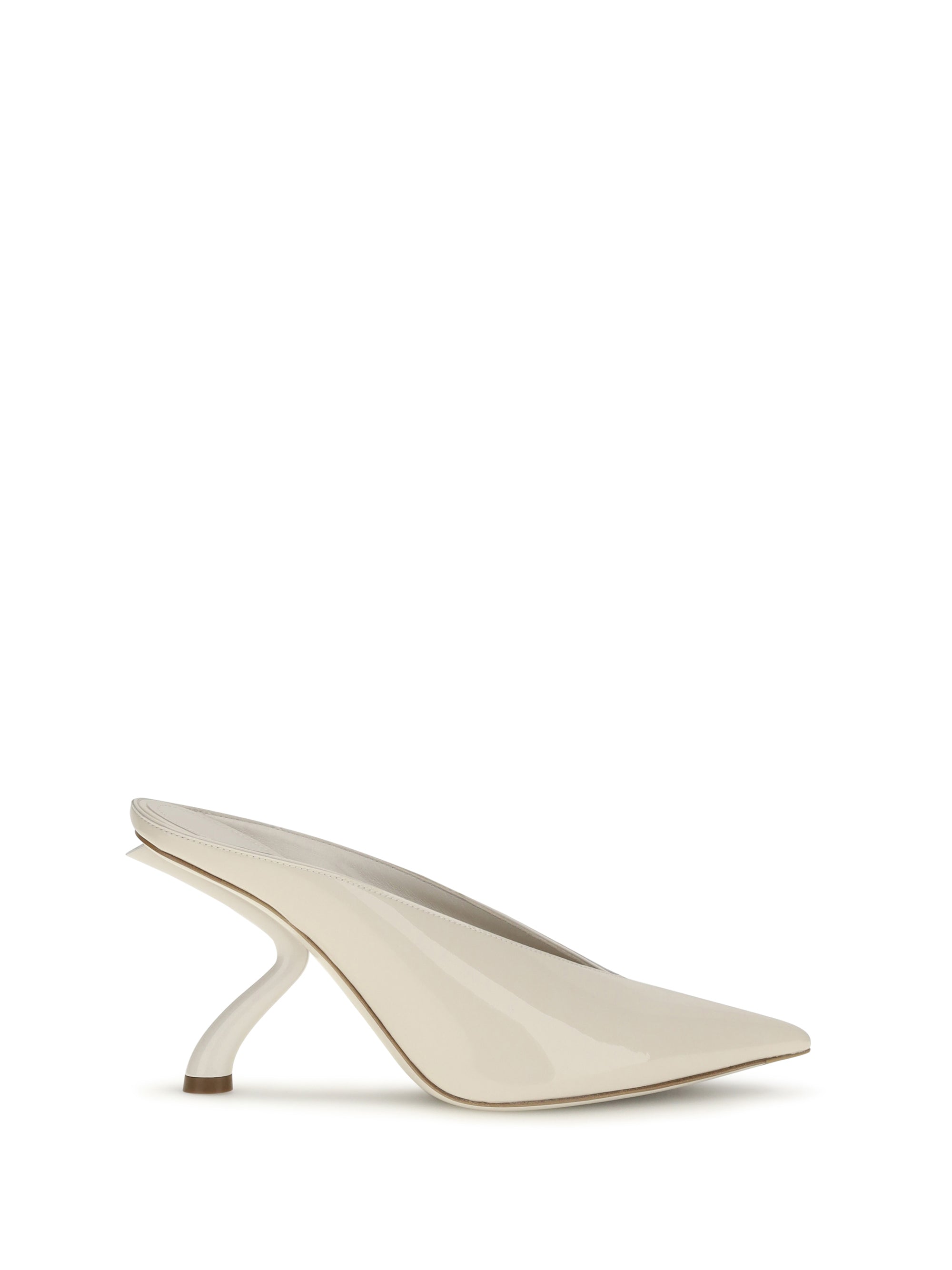 FERRAGAMO 6.5 s sculpted heel mules