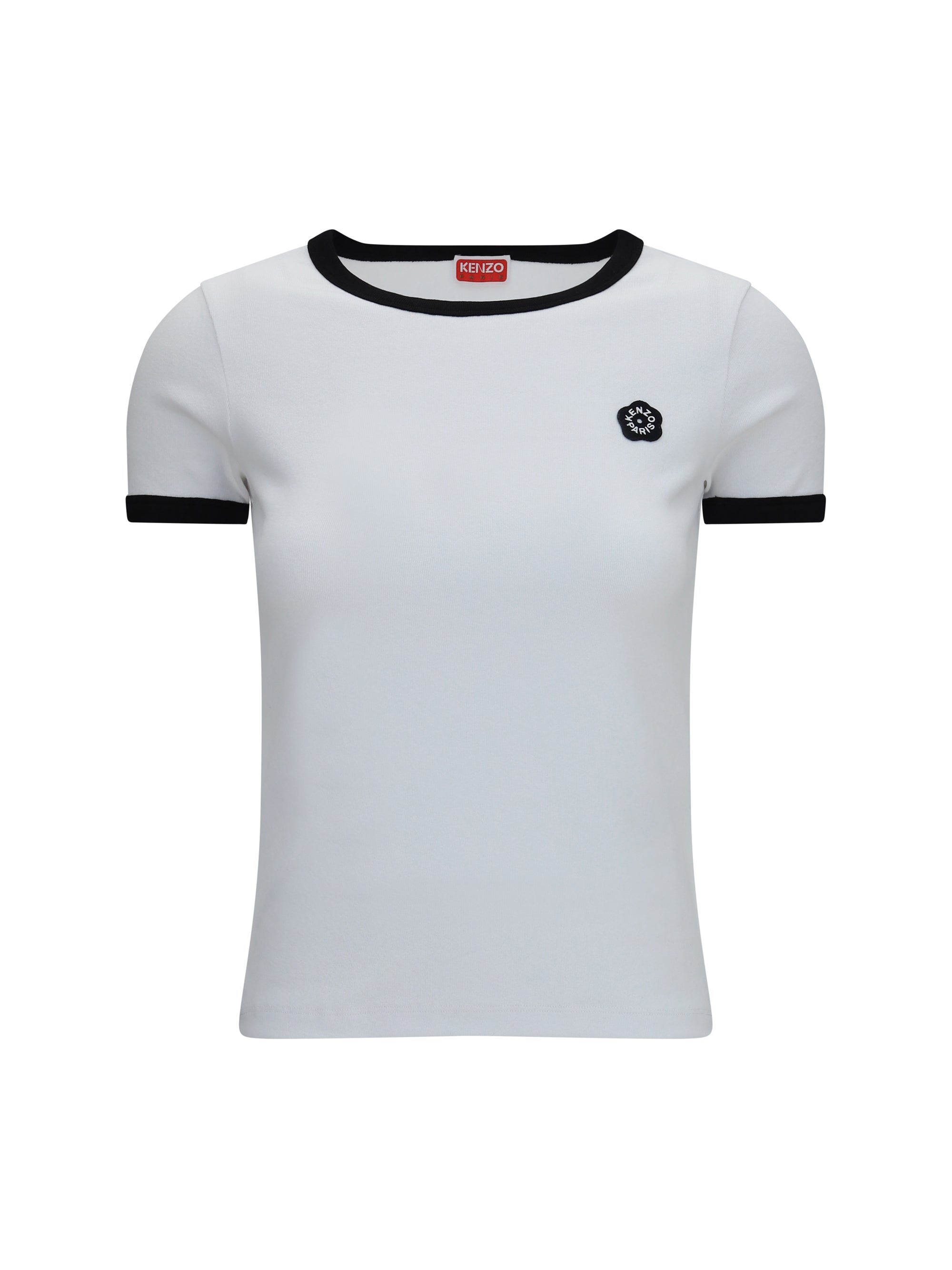 KENZO L boke flower 2.0 embroidered cotton t-shirt