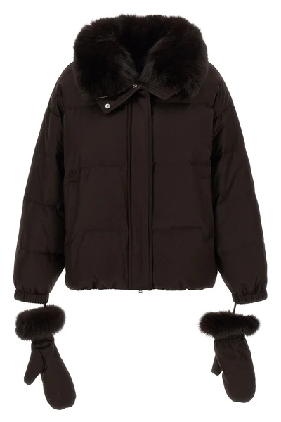 the yves salomon down jacket sets new standards for winter outerwear through a b
