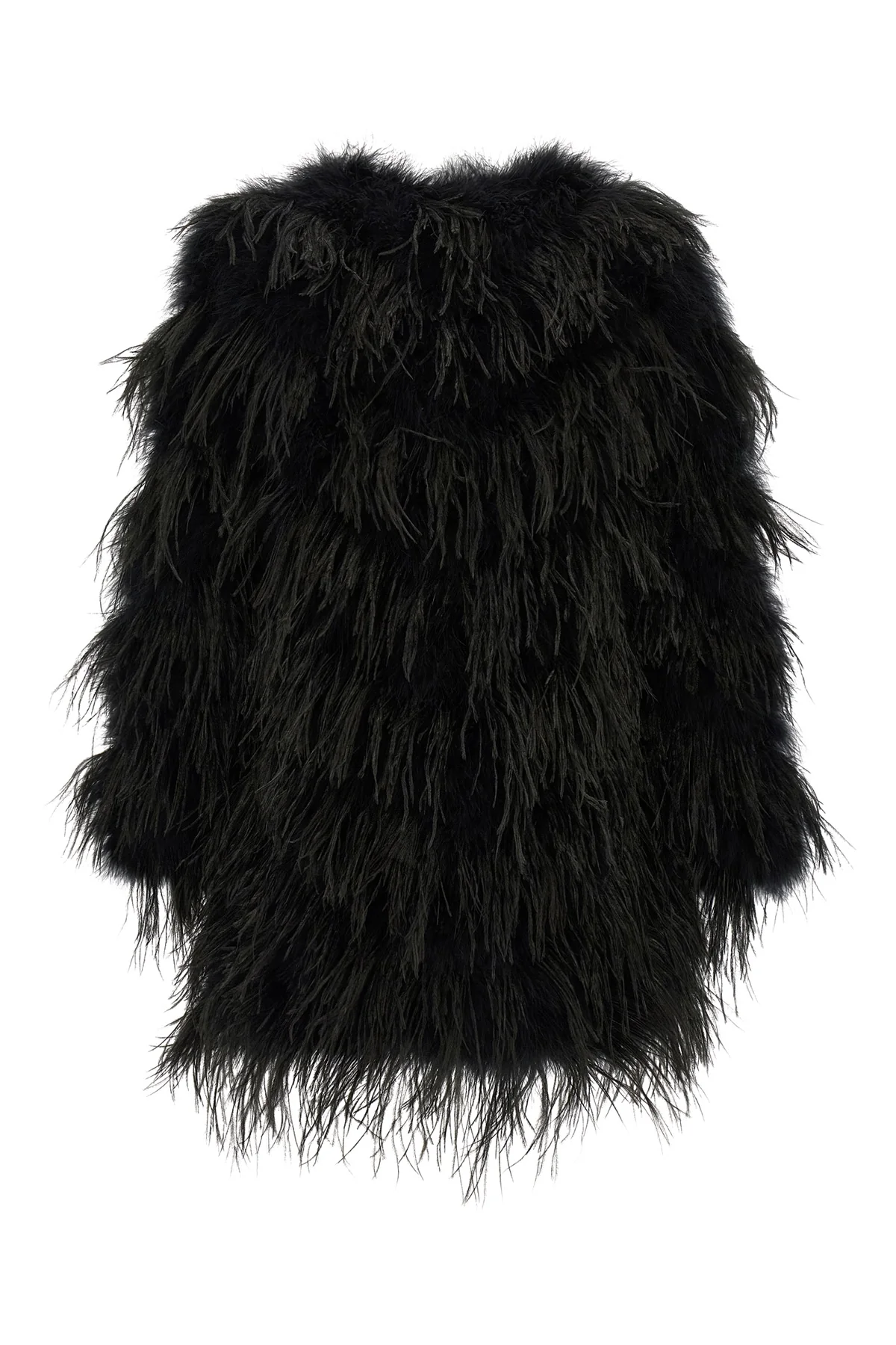 the yves salomon caban sets new standards in volume and texture in the winter wa