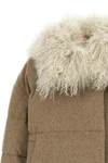 the yves salomon army down jacket redefines the codes of luxury outerwear throug