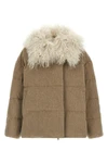 the yves salomon army down jacket redefines the codes of luxury outerwear throug