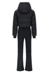 the yves salomon interno in visone ski suit features a hybrid construction in
