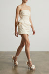 re26 dress 01 mini dress in cotton and silk blend