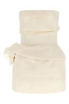 re26 dress 01 mini dress in cotton and silk blend