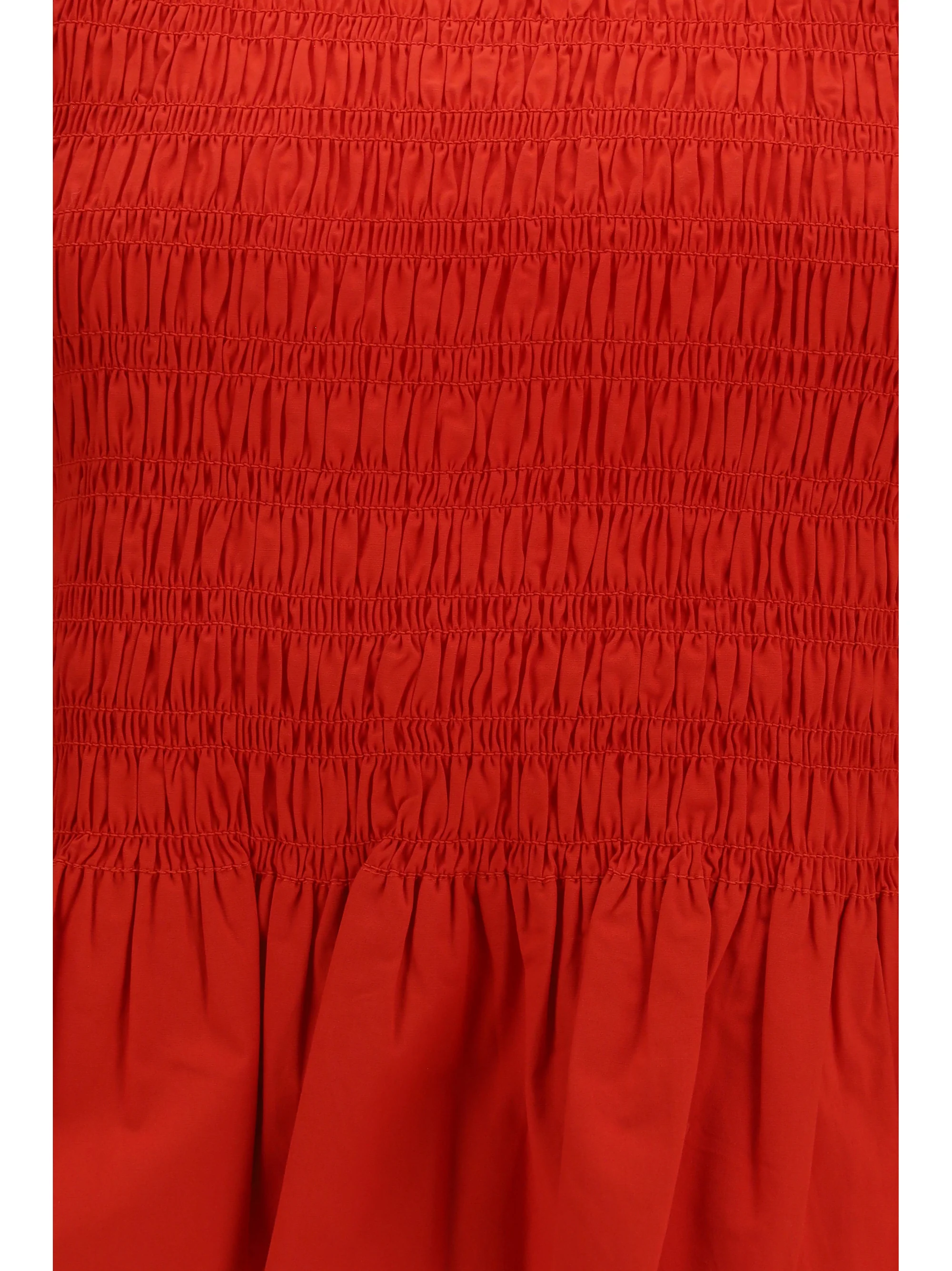 ruched cotton top with side bows