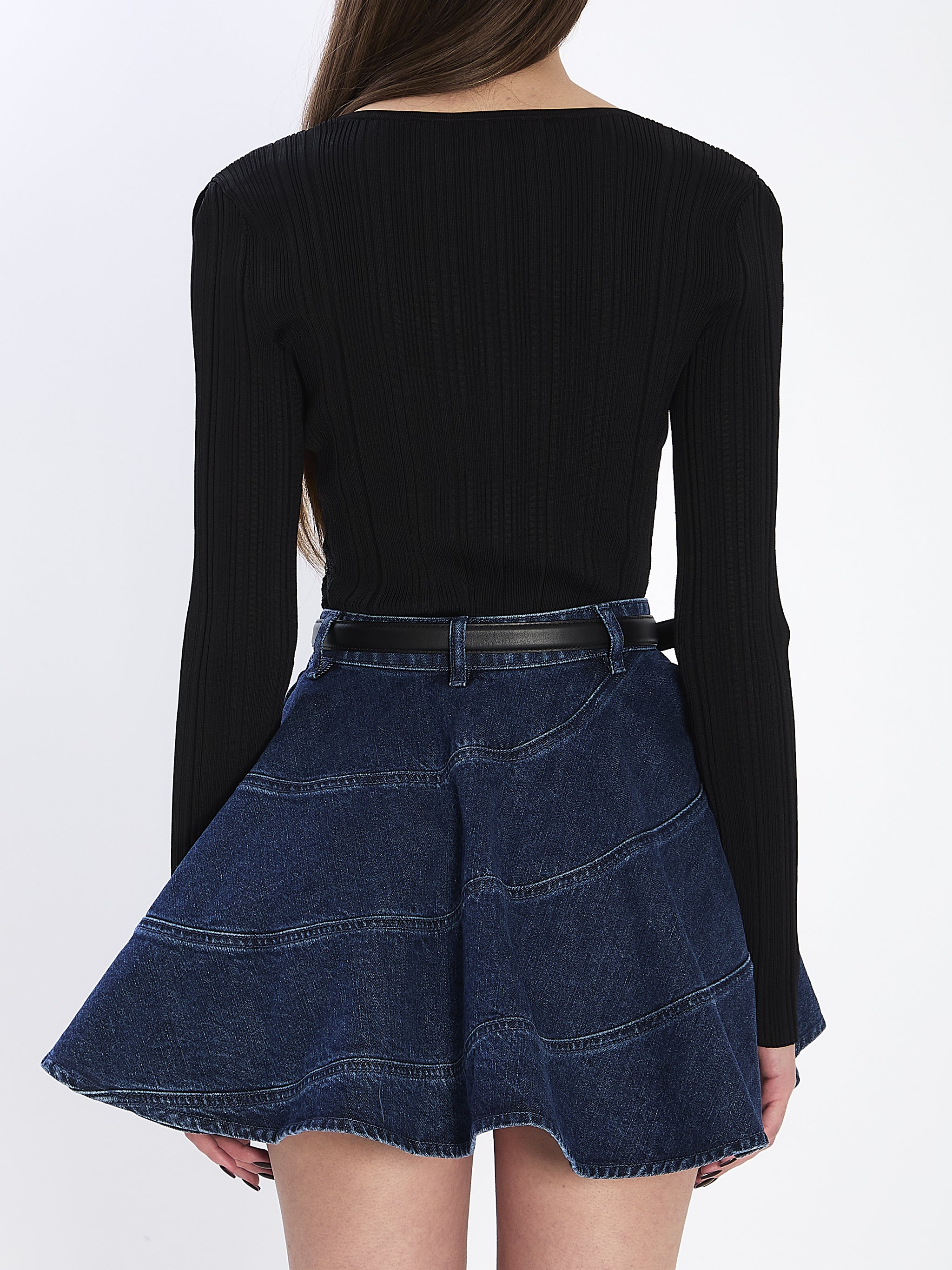 lace knit top
