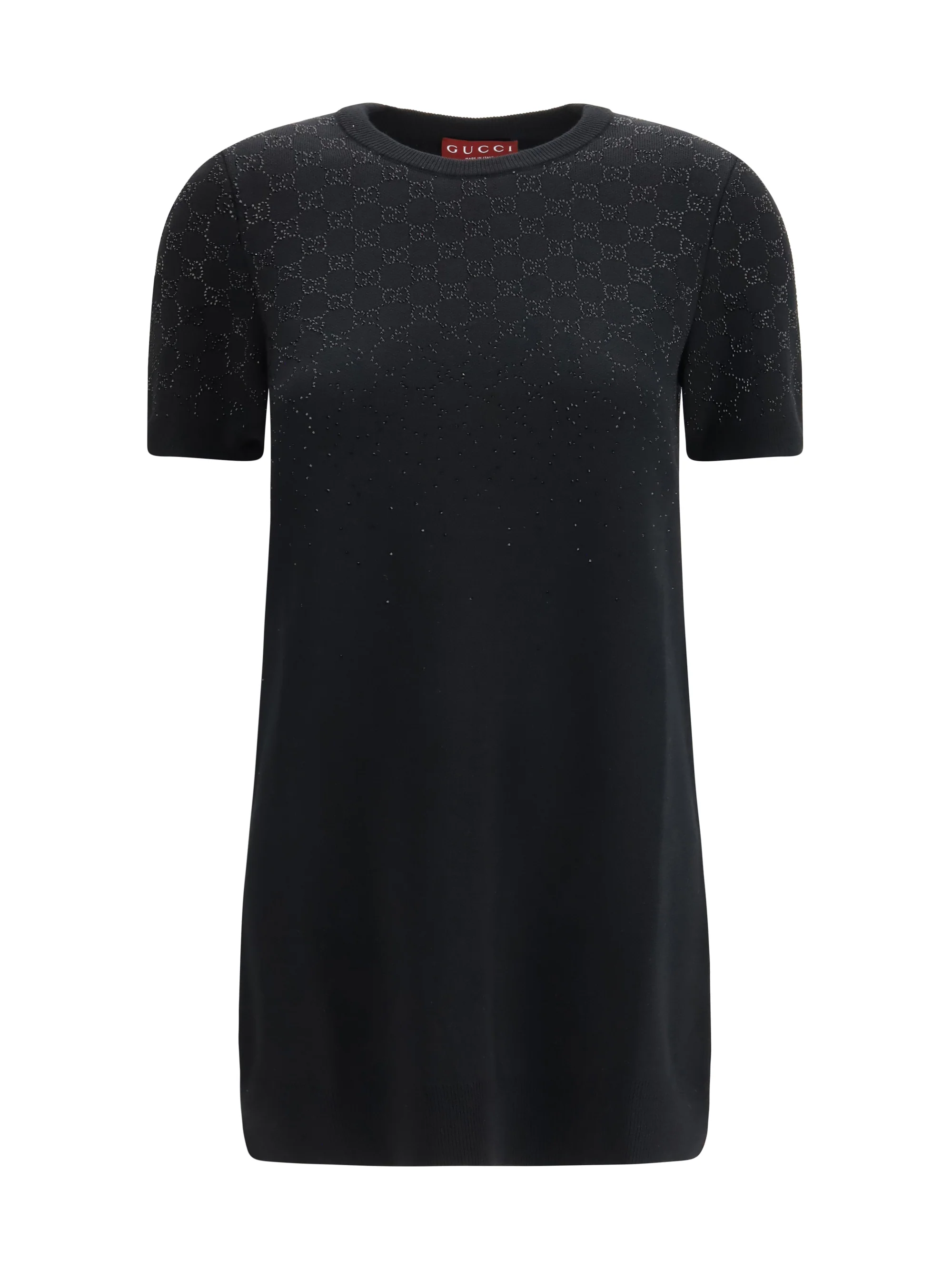 GUCCI M wool-blend mini dress
