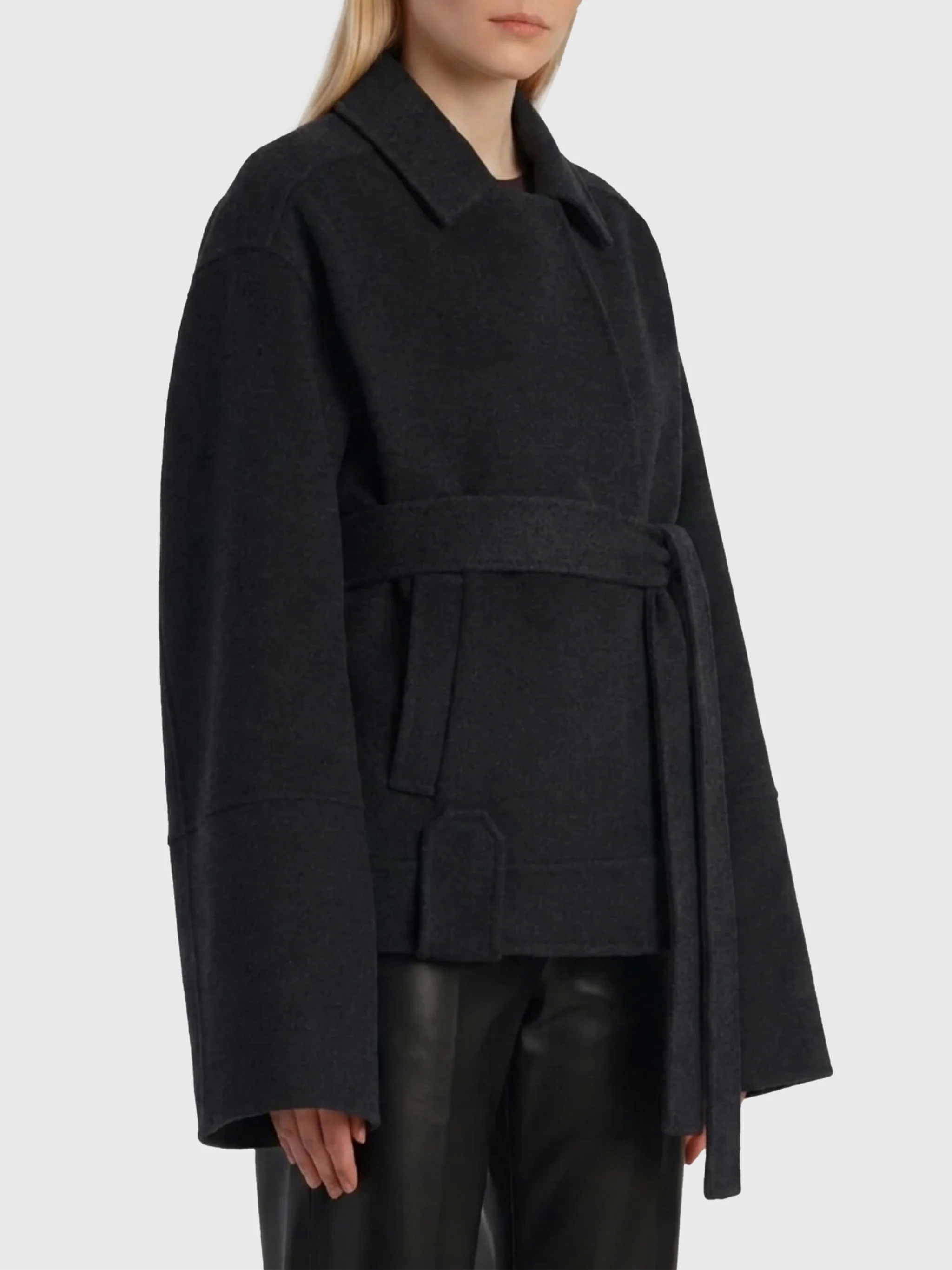 alder charcoal coat