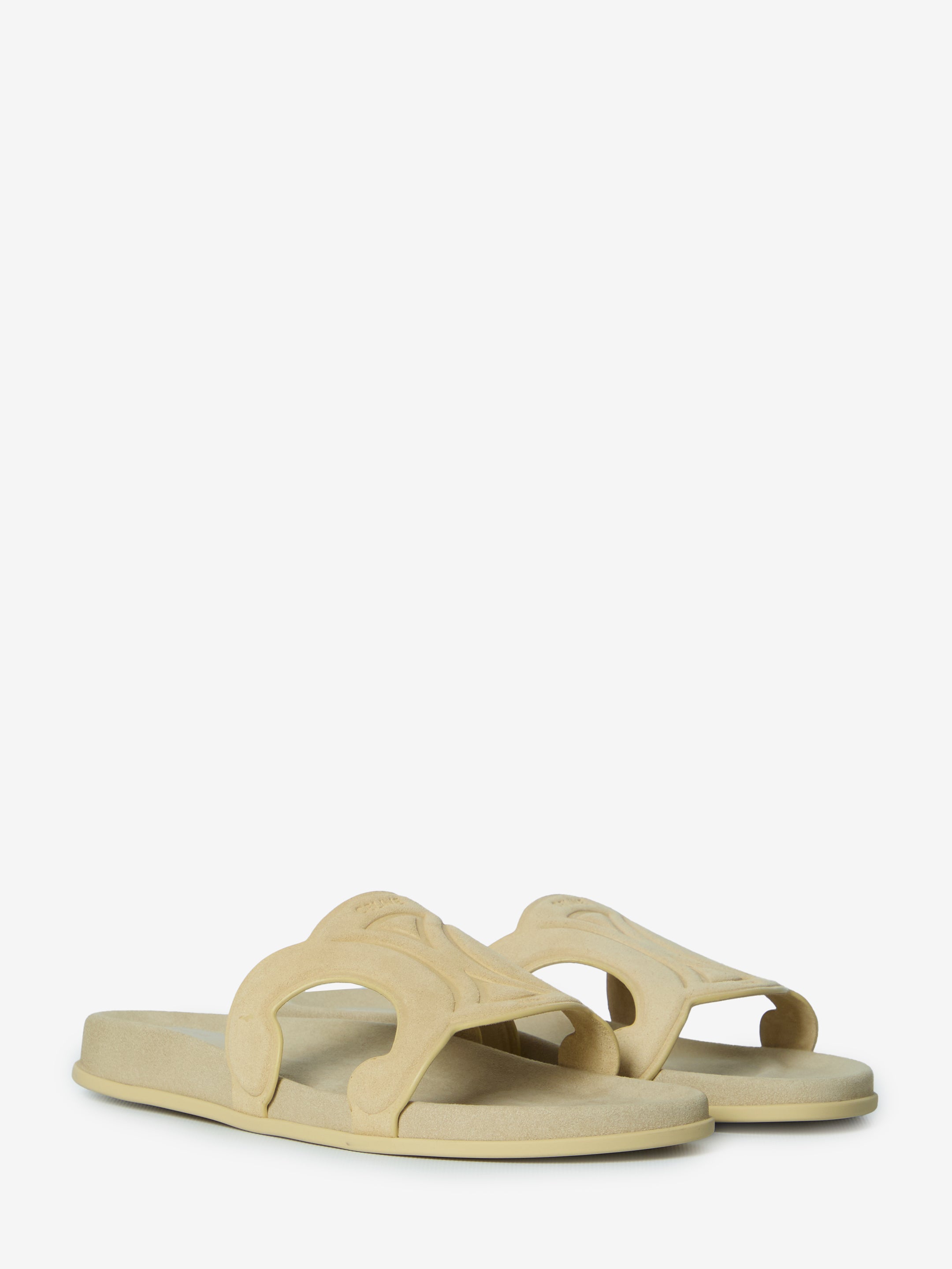 CELINE 36 triomphe slip-on slider