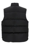 the prada black re-nylon vest redefines the codes of outerwear through a technic