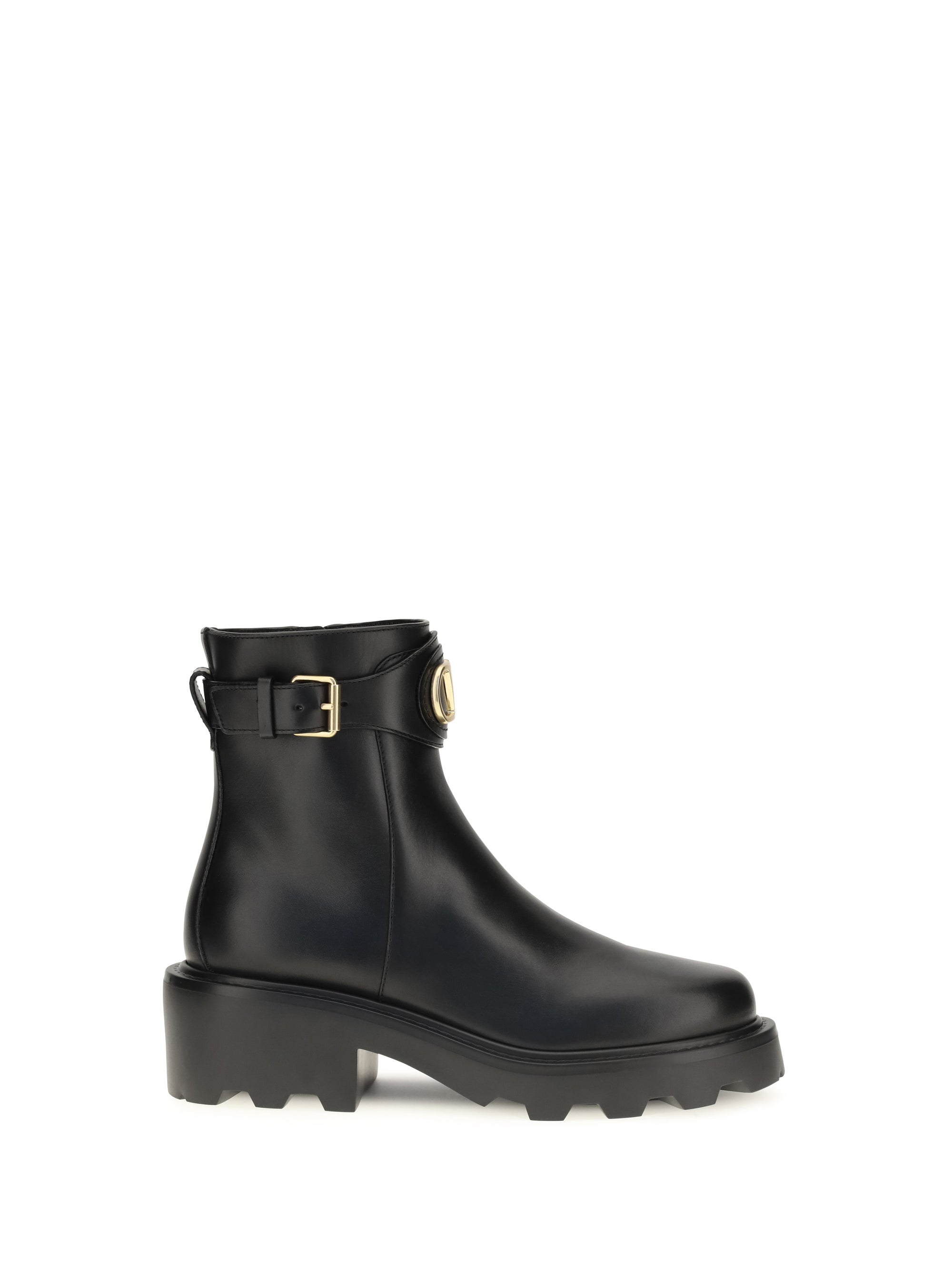 VALENTINO GARAVANI 36.5 vlogo signature ankle boots 