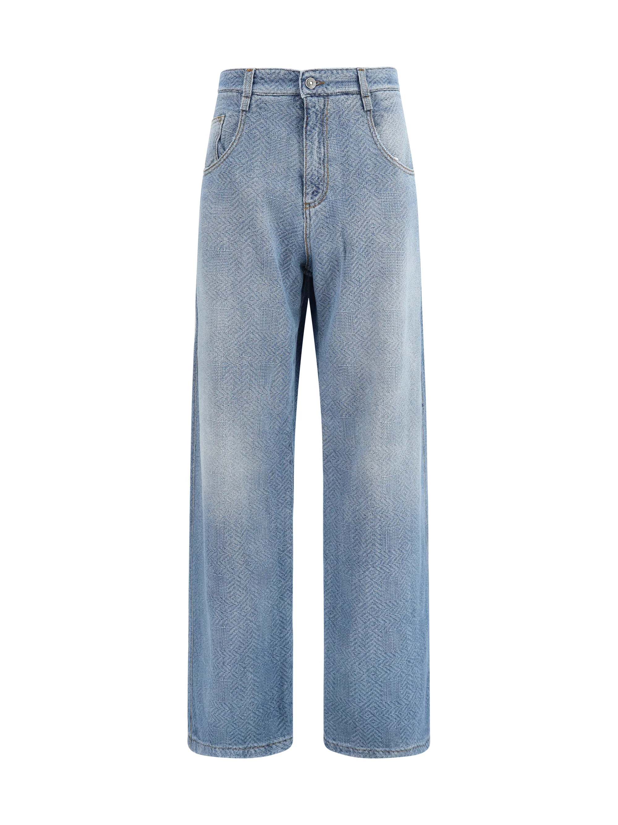 ERMANNO SCERVINO 38 baggy jeans in pure cotton