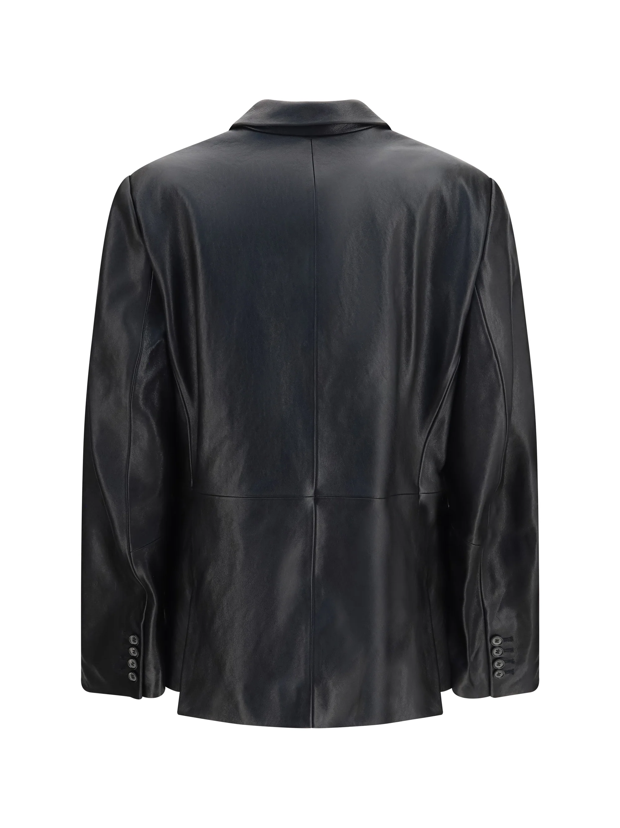 MAGDA BUTRYM 38 leather blazer jacket