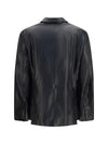 leather blazer jacket
