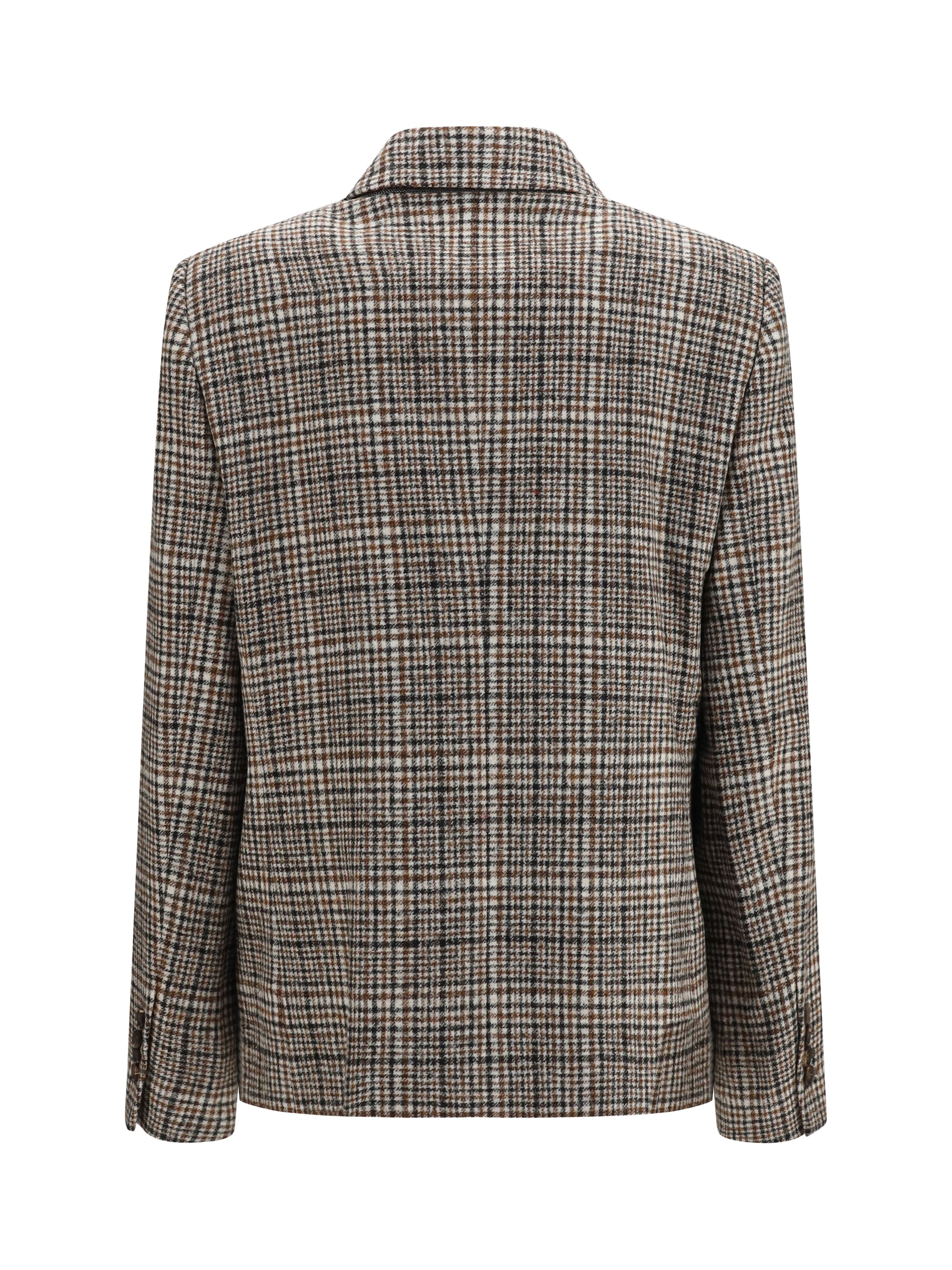 BRUNELLO CUCINELLI 44 double-breasted jacket in alpaca and wool blend