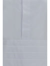 cotton poplin shirt with belt