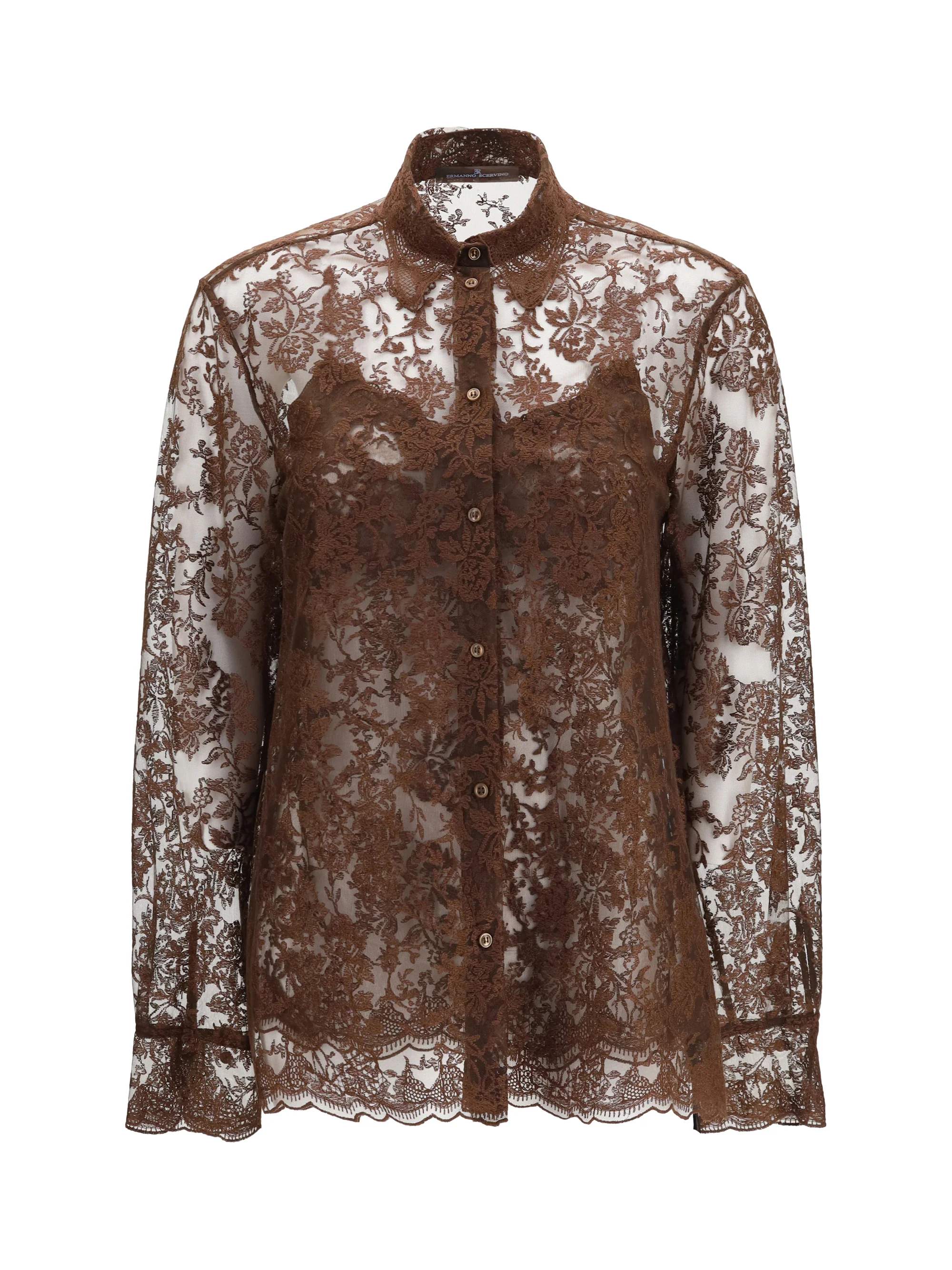 ERMANNO SCERVINO 40 lace shirt