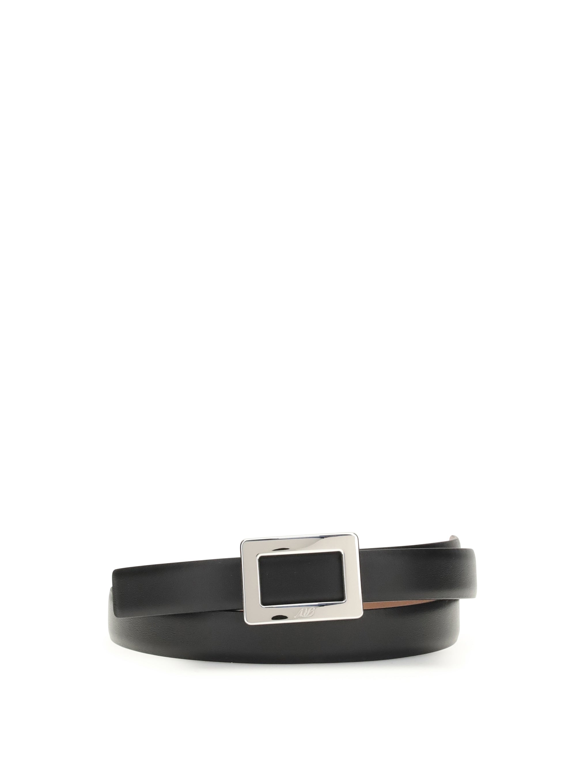belle vivier leather belt