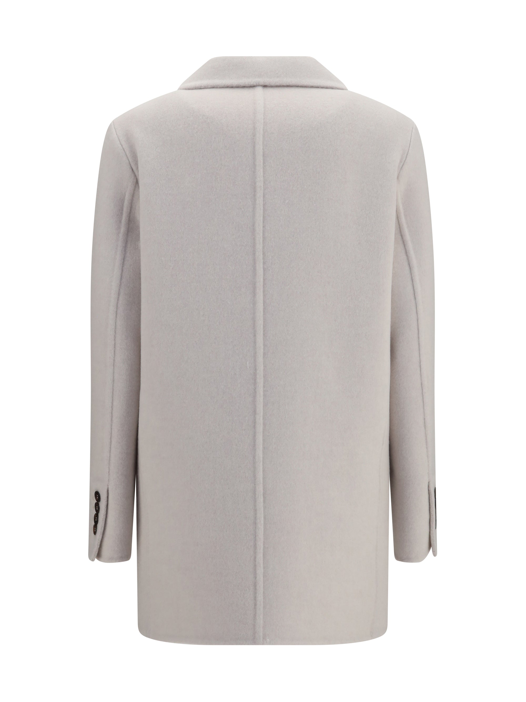 BRUNELLO CUCINELLI 44 single-breasted wool and cashmere jacket