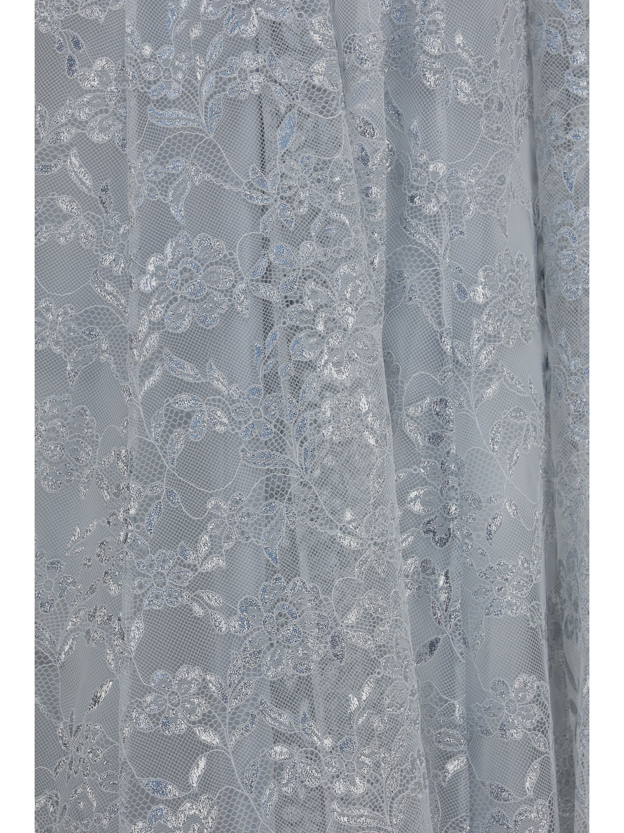 carousel metallic twist dress
