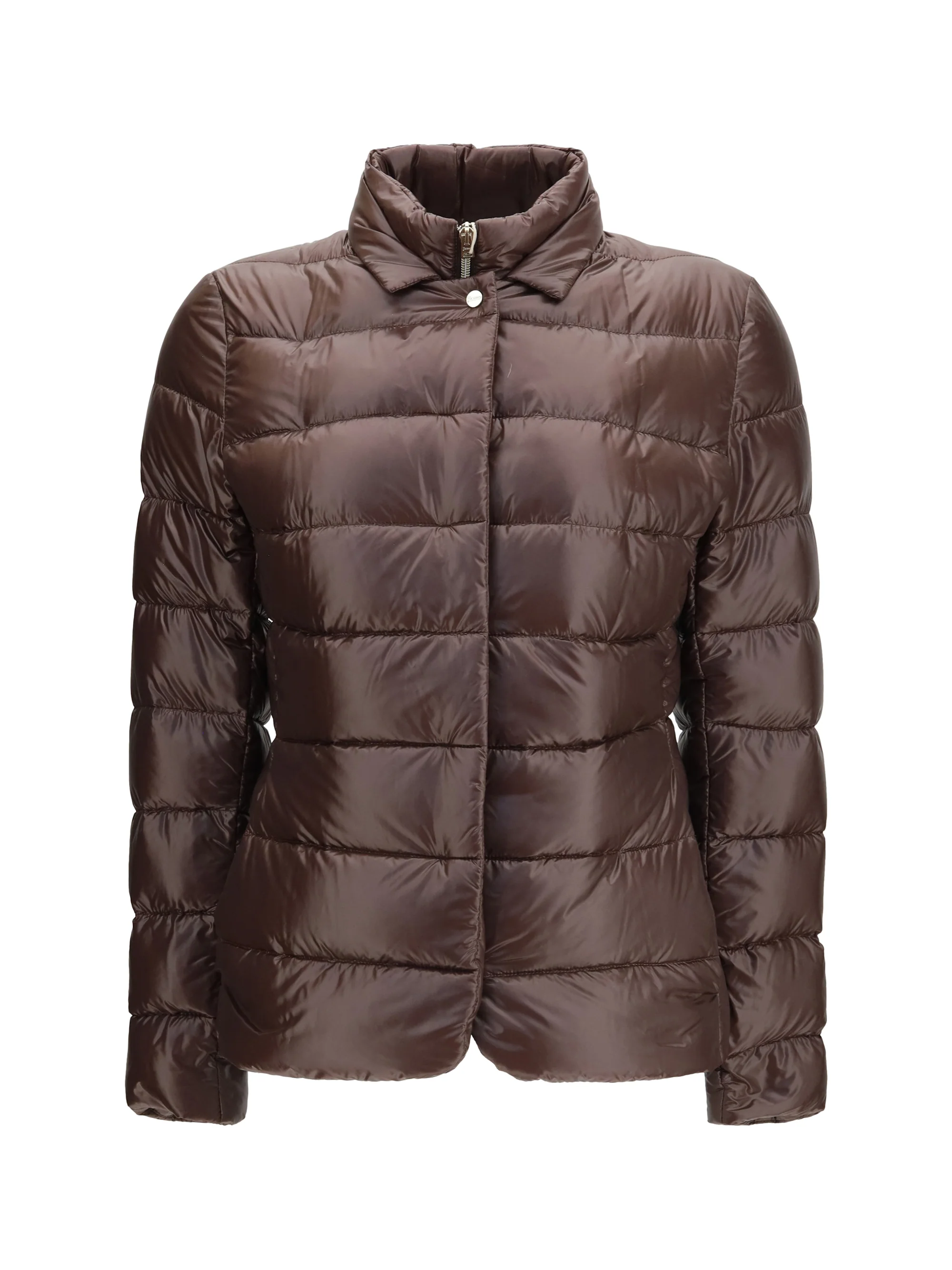 high-neck padded jacket