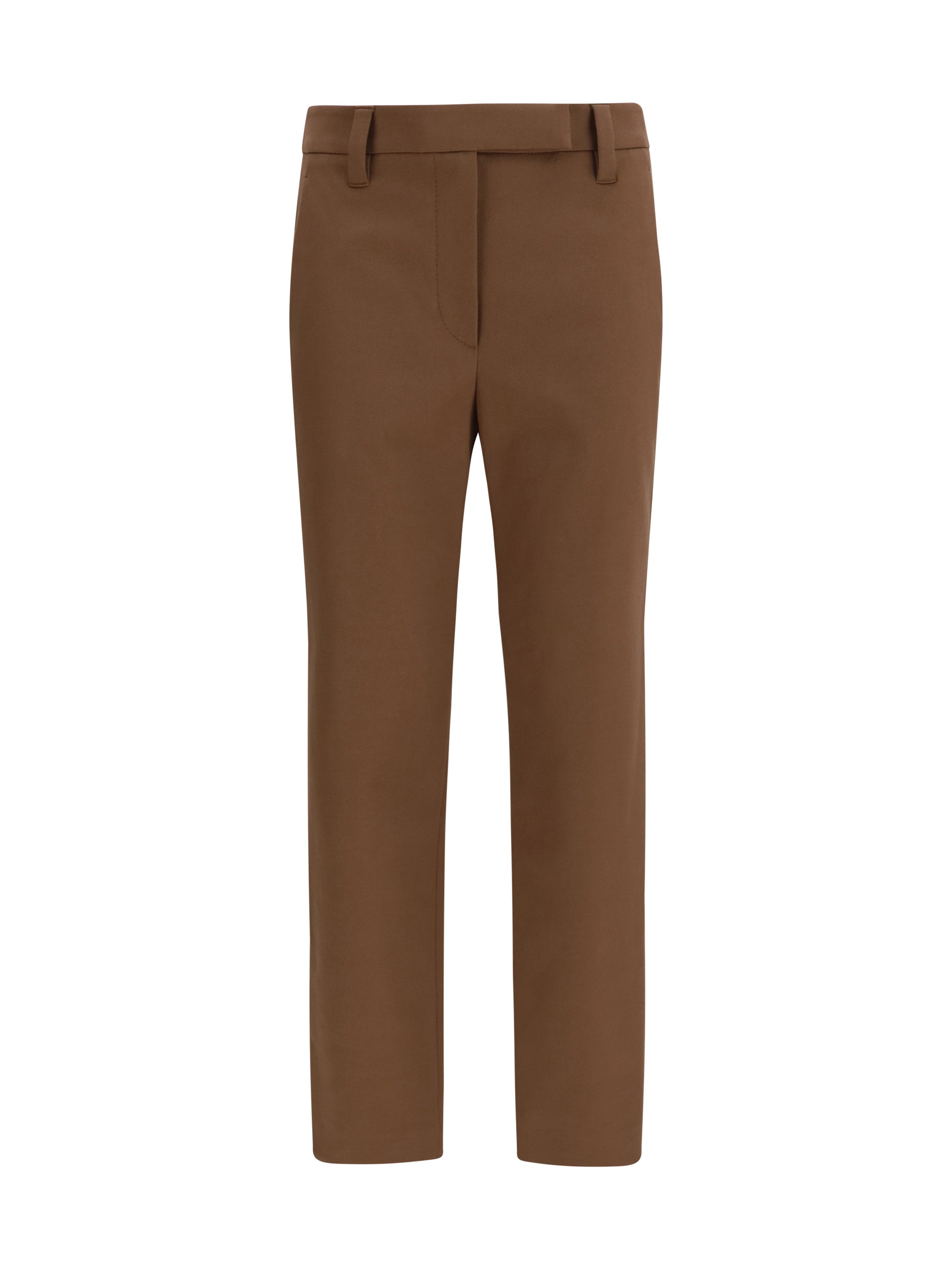 BRUNELLO CUCINELLI 44 straight-leg cotton pants