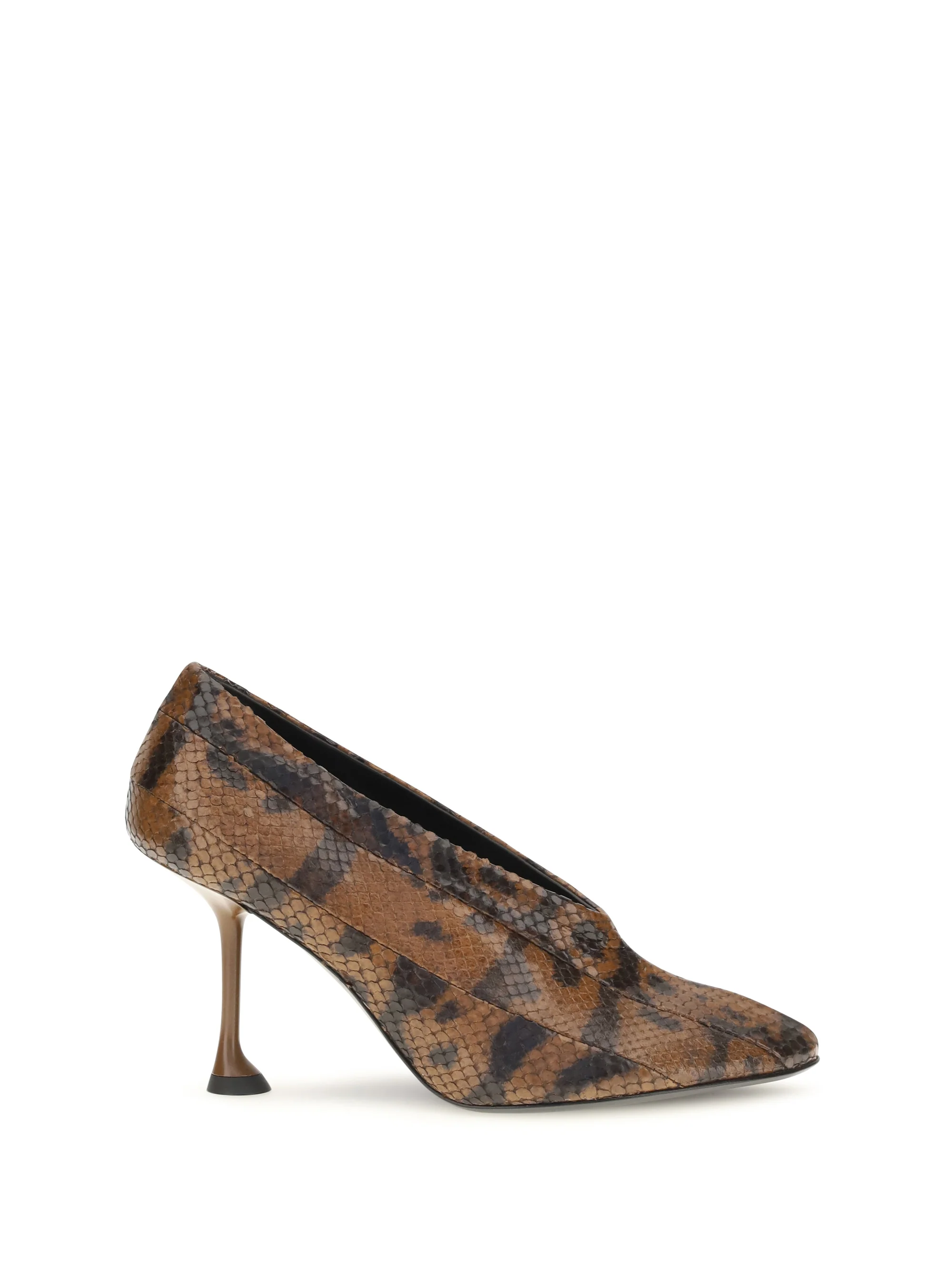 PROENZA SCHOULER 36 tee pieced python-print pumps