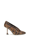 tee pieced python-print pumps