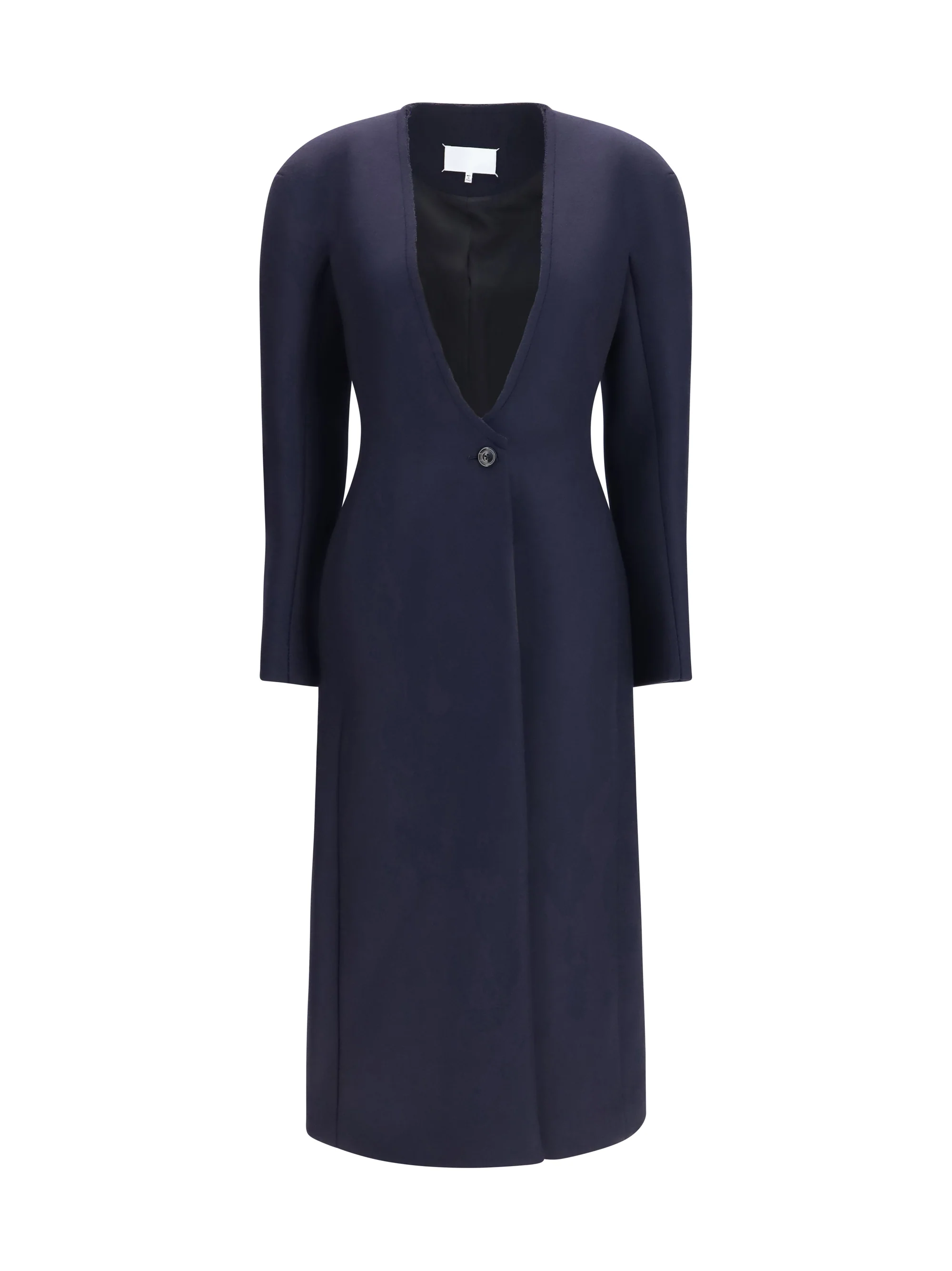 MARGIELA 40 long virgin wool coat