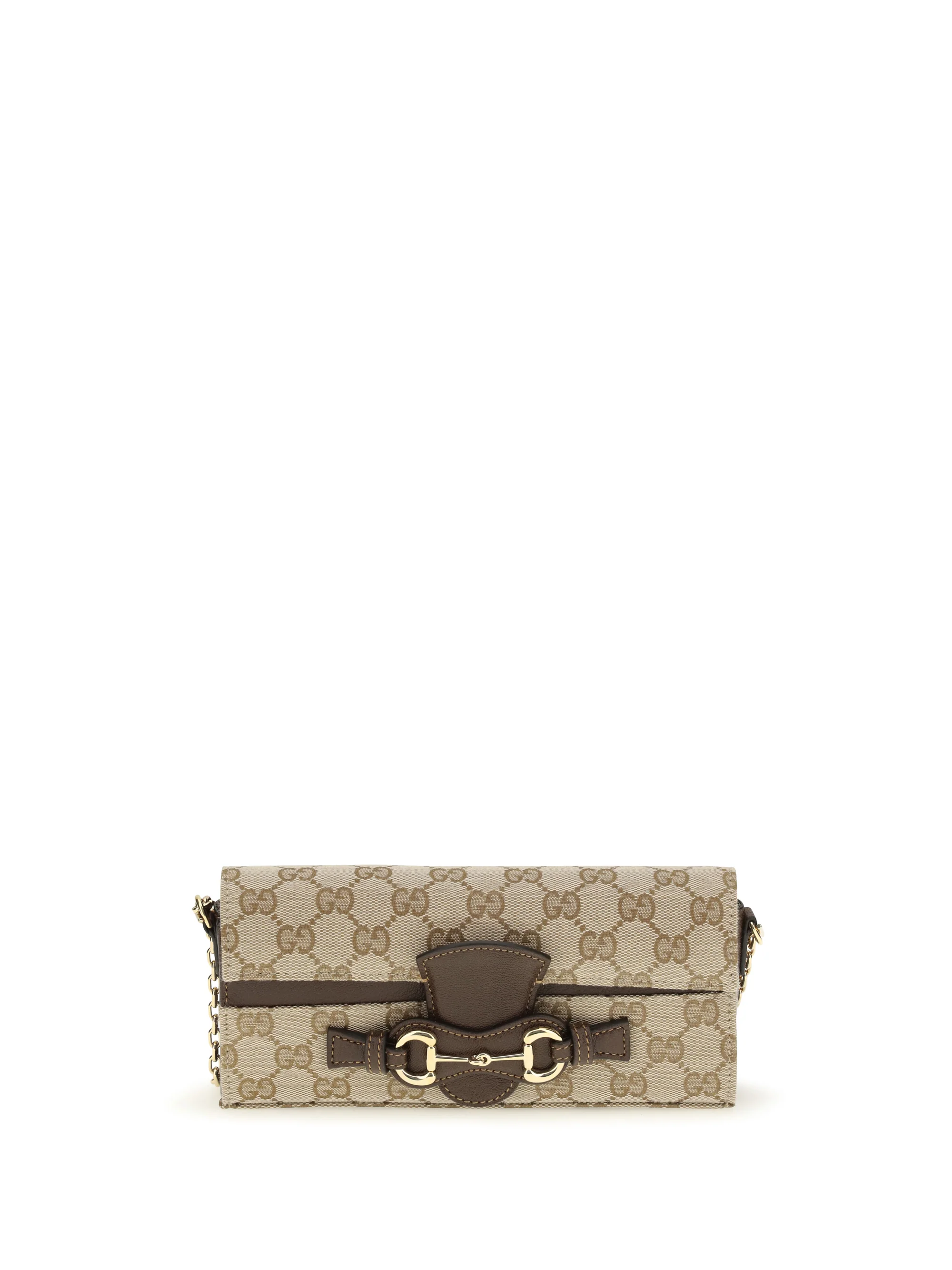 gg fabric chain wallet with horsebit
