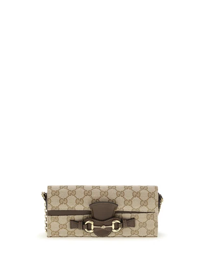 gg fabric chain wallet with horsebit