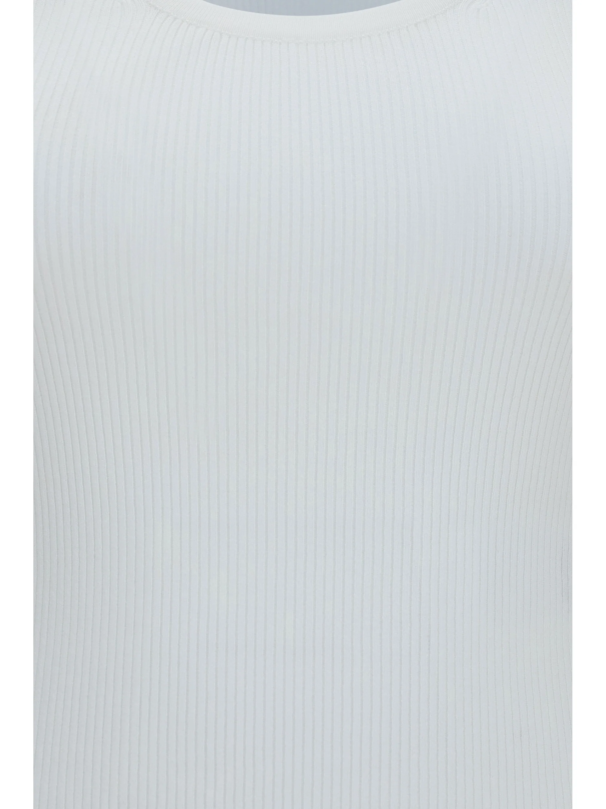 ribbed jersey tank top