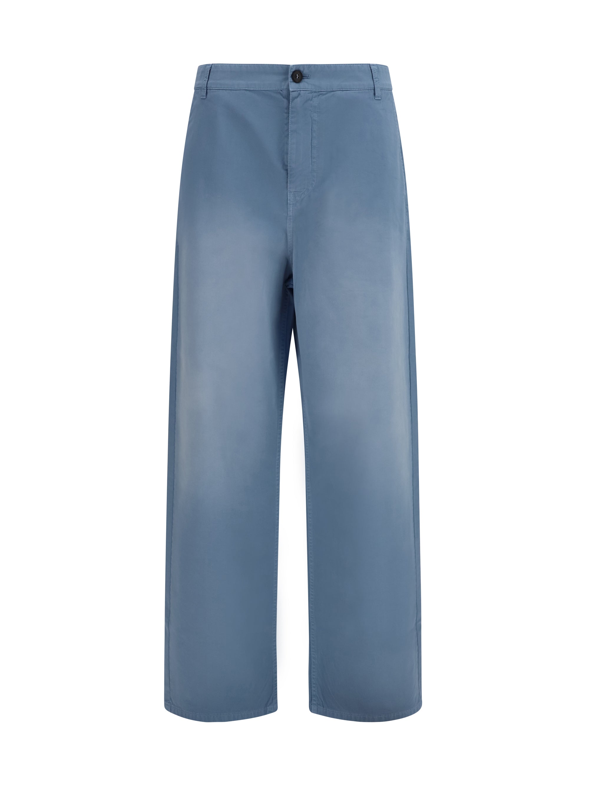 MIU MIU 40 garment-dyed wide-leg pants