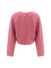 off stamp balloon crewneck sweatshirt