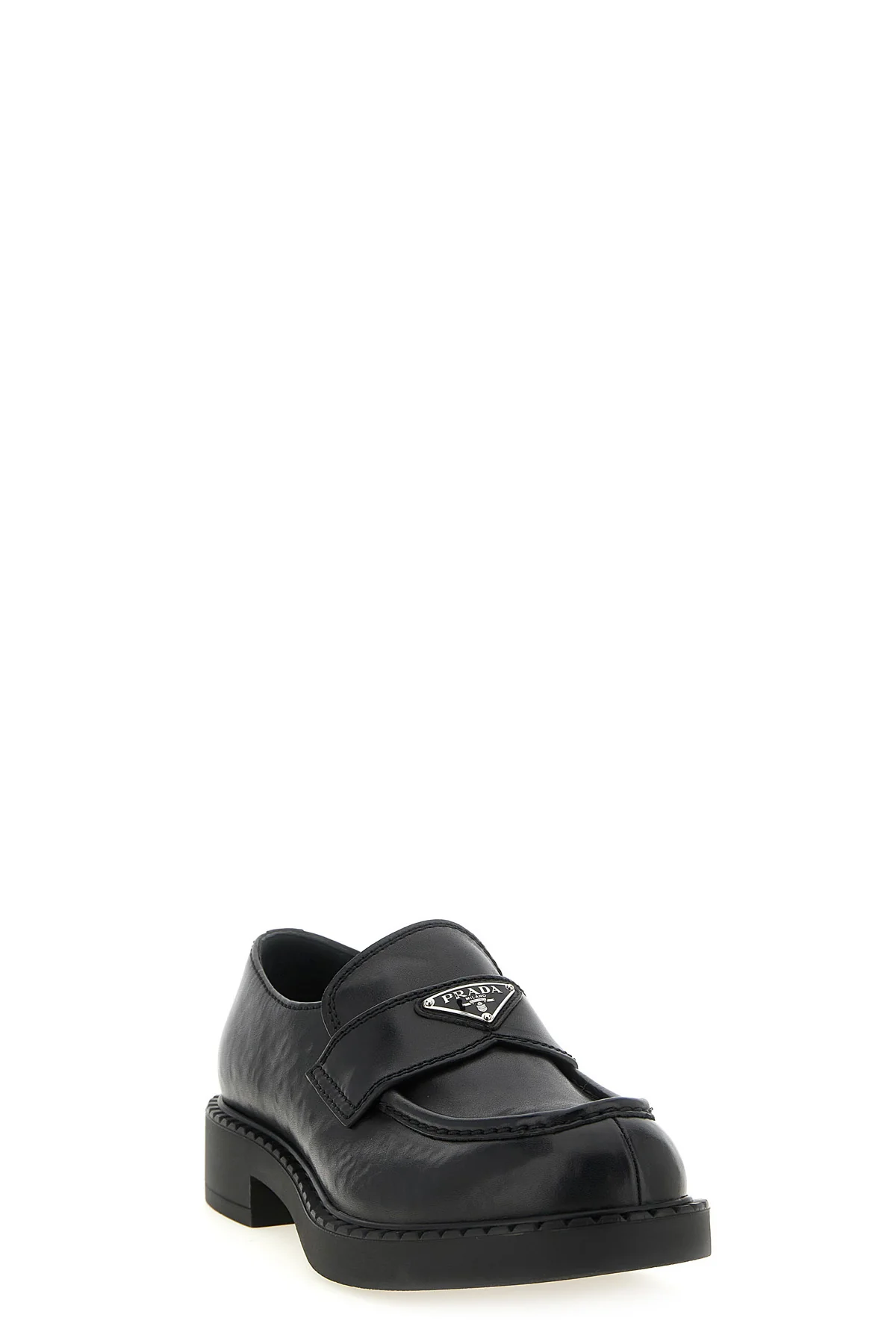 PRADA 6 prada chocolate loafers