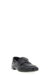 garnet leather loafers