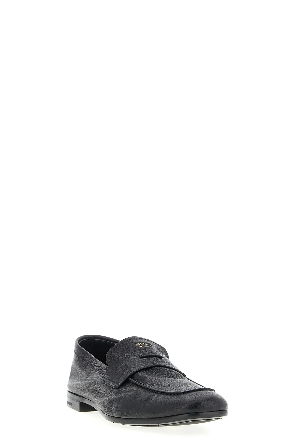 garnet leather loafers