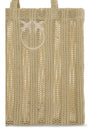 medium easy tote bag in raffia