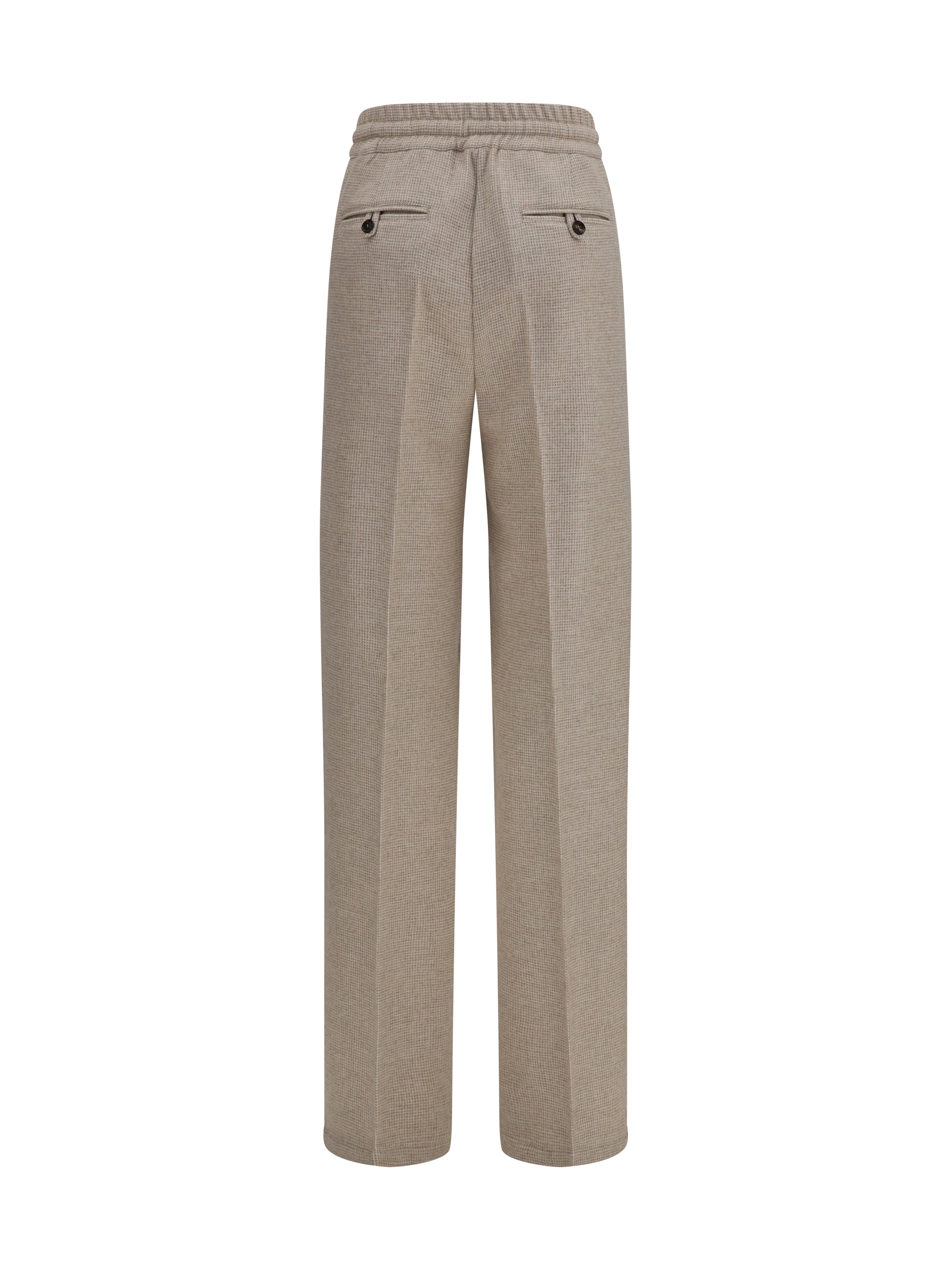 KITON 38 cashmere drawstring pants