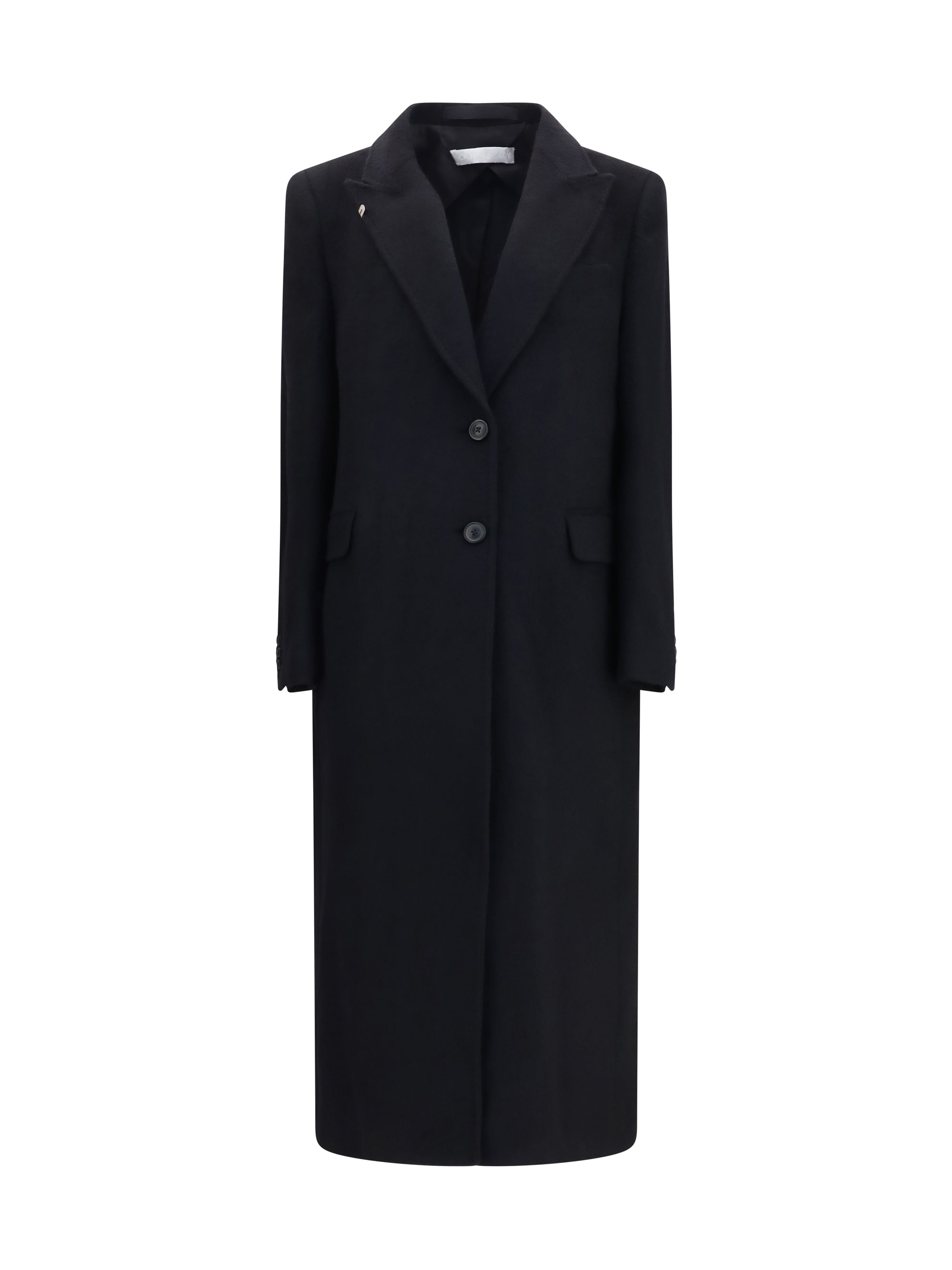 OUR LEGACY 36 manta coat in mohair and wool blend