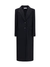 manta coat in mohair and wool blend