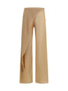 lumière wide-leg pareo pants
