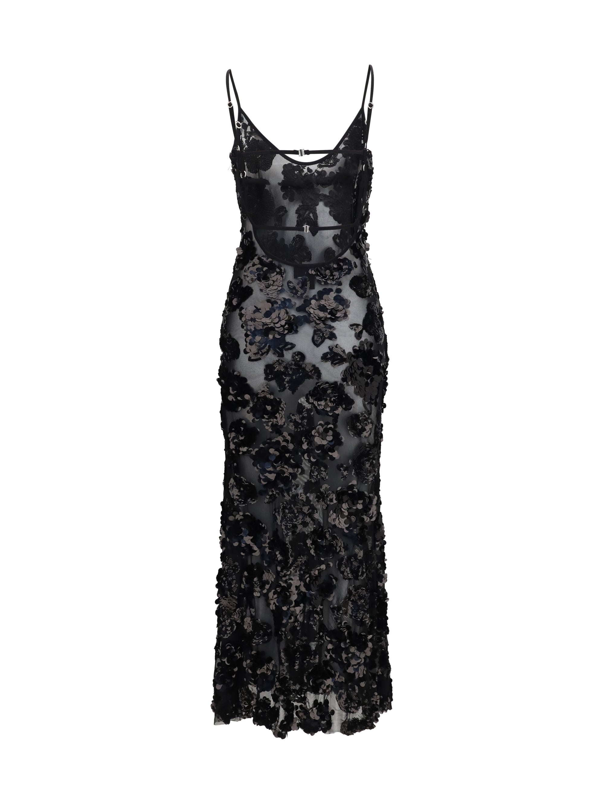 NISSA 38 long sequin dress