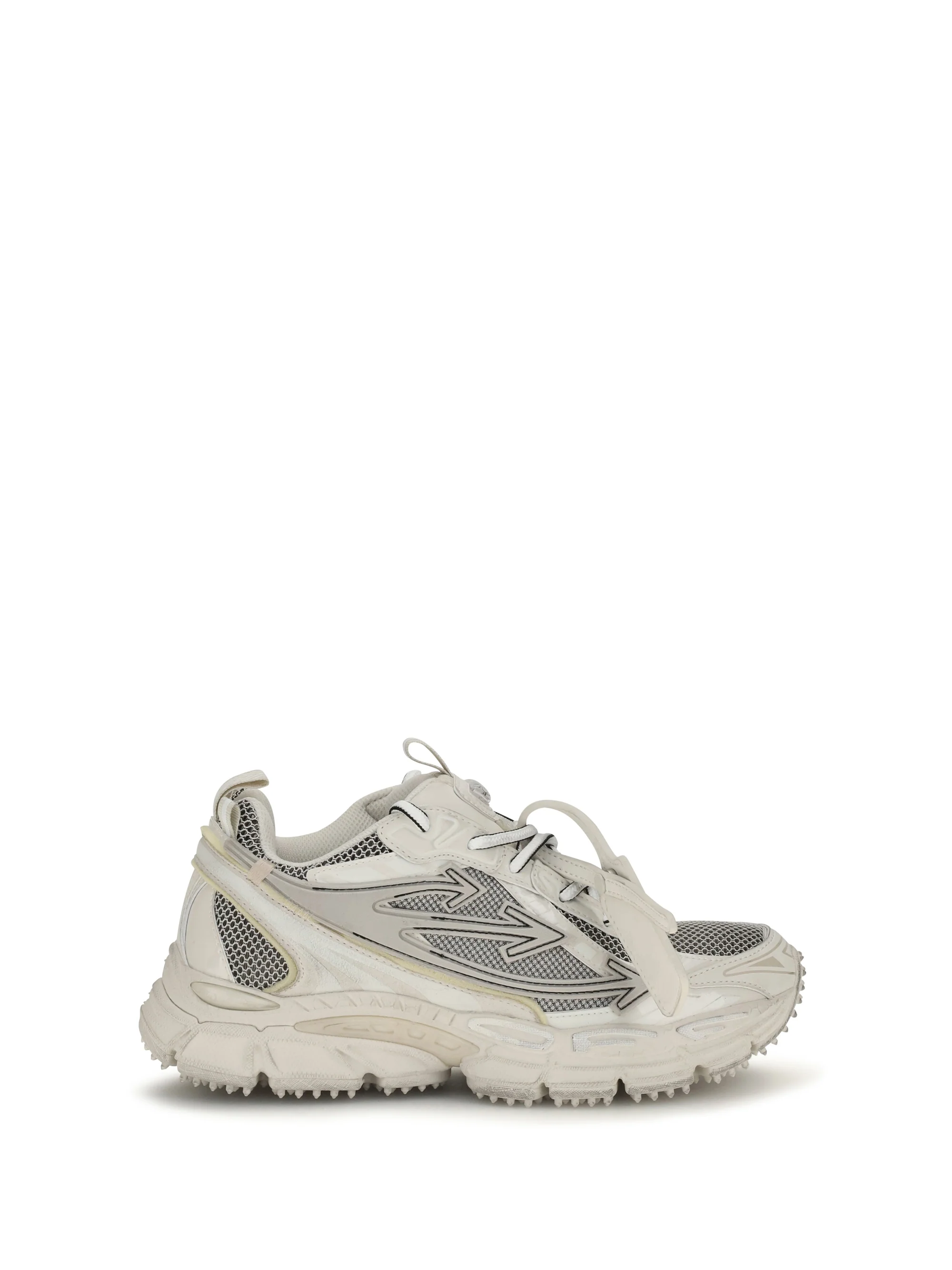 OFF-WHITE 36 be right back worn out sneakers