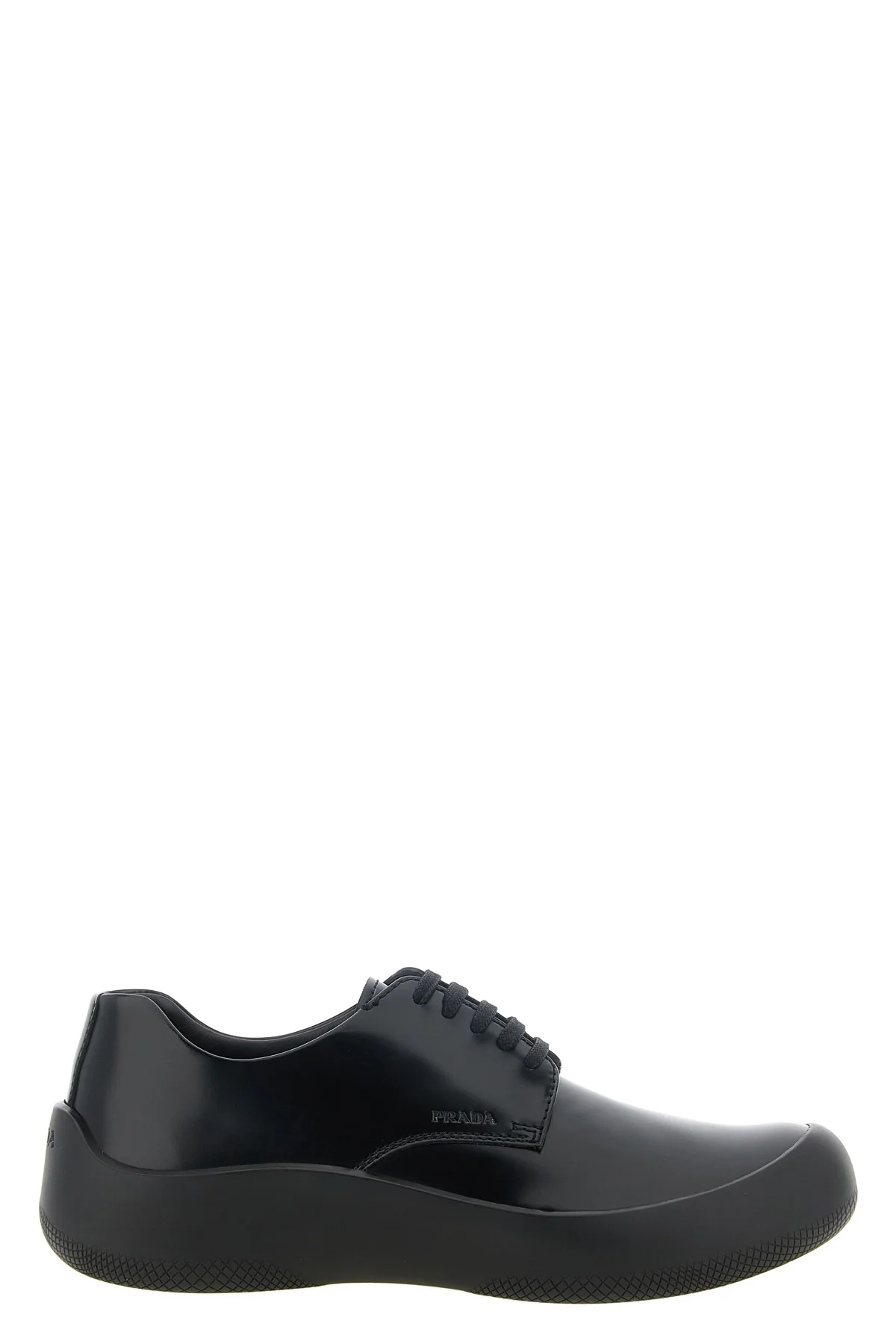 the prada lace-up shoe