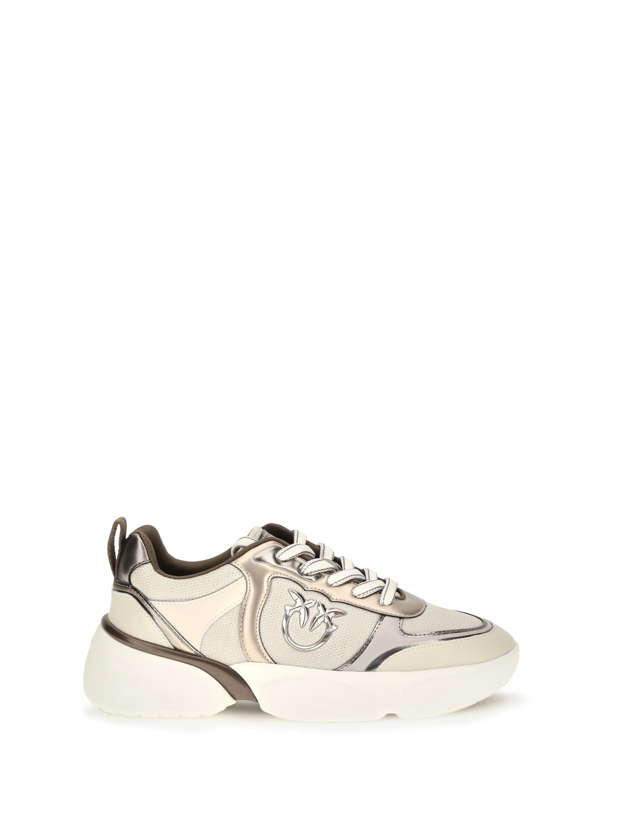 PINKO 36 alba leather sneakers