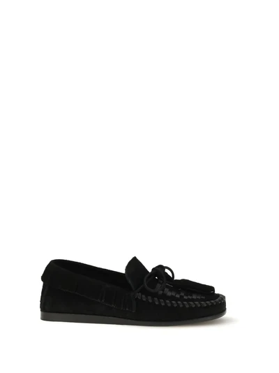suede fitza loafers